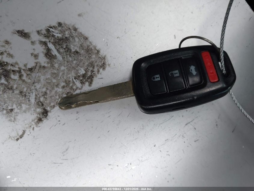 2013 Honda Accord Lx VIN: 1HGCR2F39DA222621 Lot: 43795843