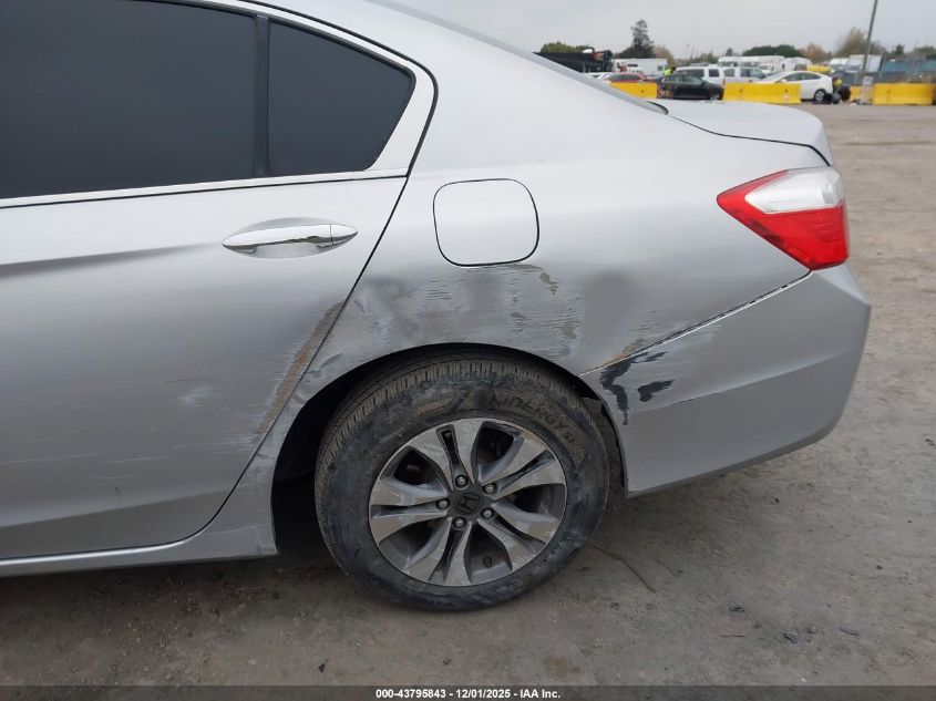 2013 Honda Accord Lx VIN: 1HGCR2F39DA222621 Lot: 43795843