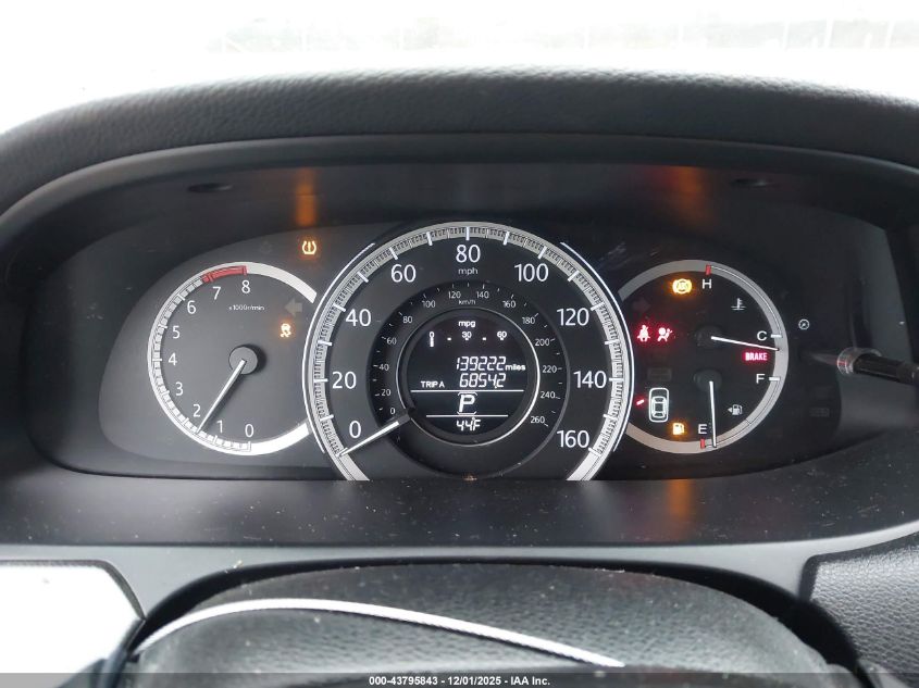 2013 Honda Accord Lx VIN: 1HGCR2F39DA222621 Lot: 43795843