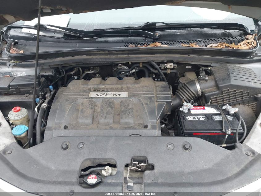 2010 Honda Odyssey Ex-L VIN: 5FNRL3H63AB102792 Lot: 43795863