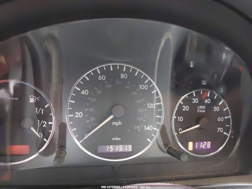 2003 Mercedes-Benz Ml 350 VIN: 4JGAB57E73A420586 Lot: 43795890