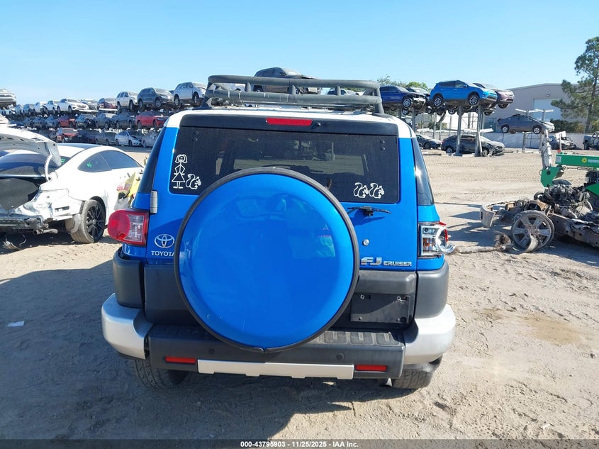 2007 Toyota Fj Cruiser VIN: JTEZU11F170006805 Lot: 43795903
