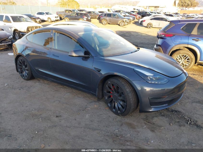 TESLA MODEL 3 PERFORMANCE DUAL MOTOR ALL-WHEEL DRIVE