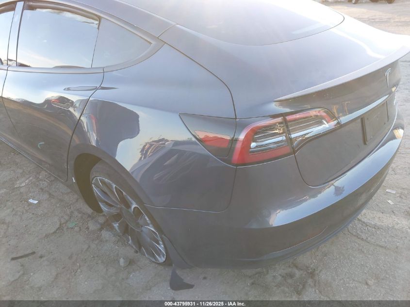 2023 Tesla Model 3 Performance Dual Motor All-Wheel Drive VIN: 5YJ3E1ECXPF690830 Lot: 43795931