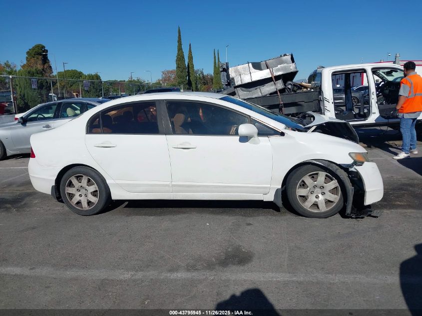 2009 Honda Civic Lx VIN: 19XFA16549E036147 Lot: 43795945