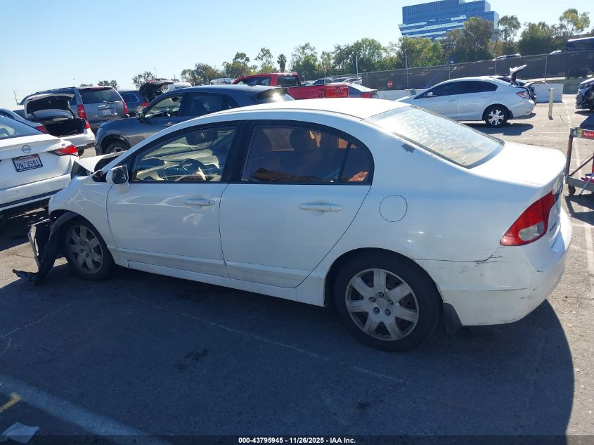 2009 Honda Civic Lx VIN: 19XFA16549E036147 Lot: 43795945