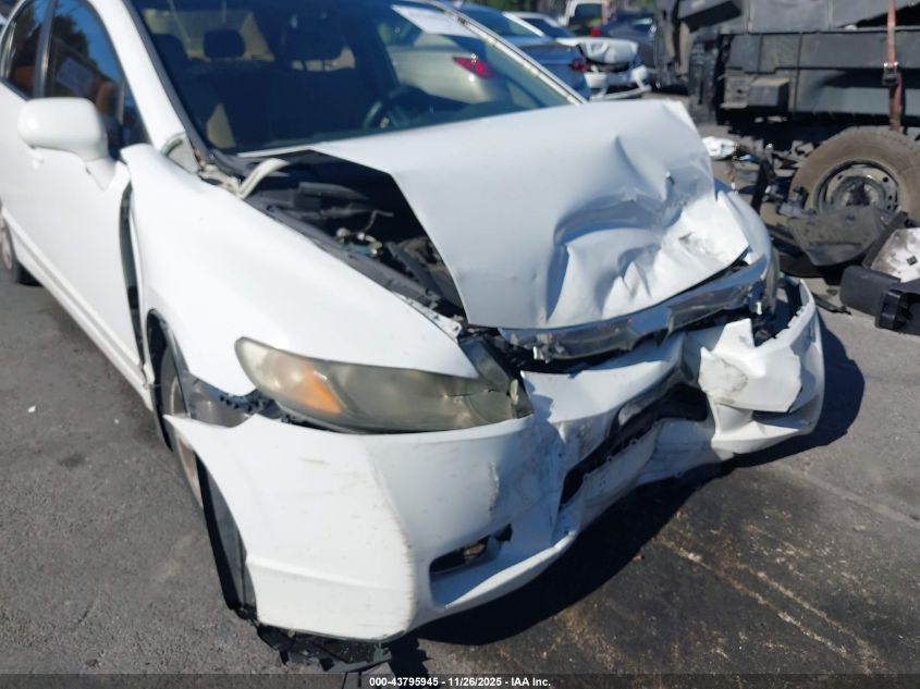 2009 Honda Civic Lx VIN: 19XFA16549E036147 Lot: 43795945