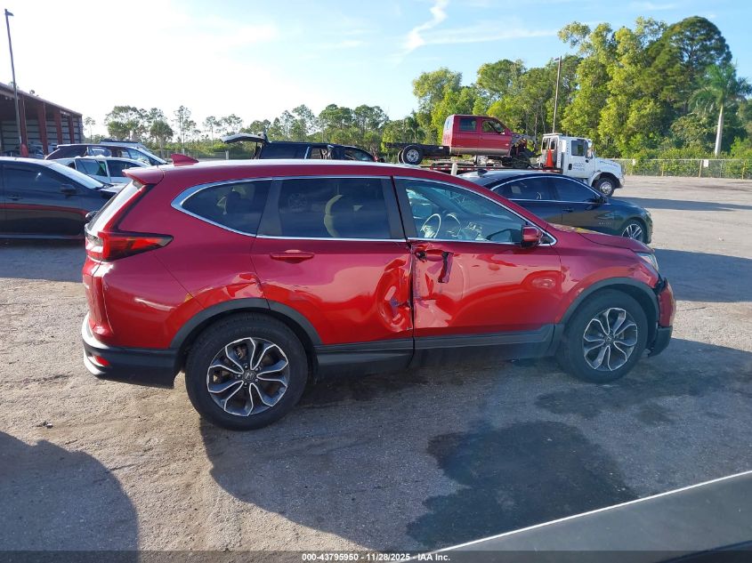 2022 Honda Cr-V Ex VIN: 5J6RW1H55NA007663 Lot: 43795950