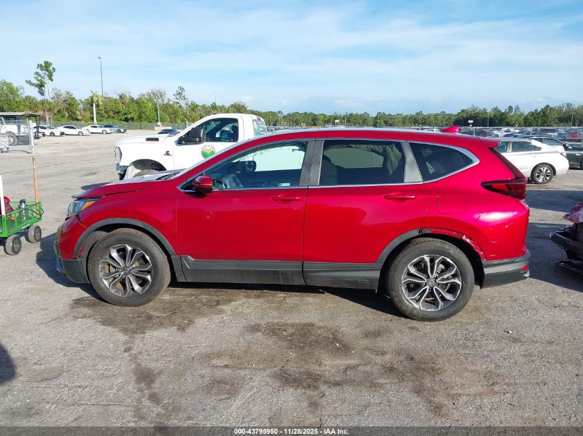 2022 Honda Cr-V Ex VIN: 5J6RW1H55NA007663 Lot: 43795950