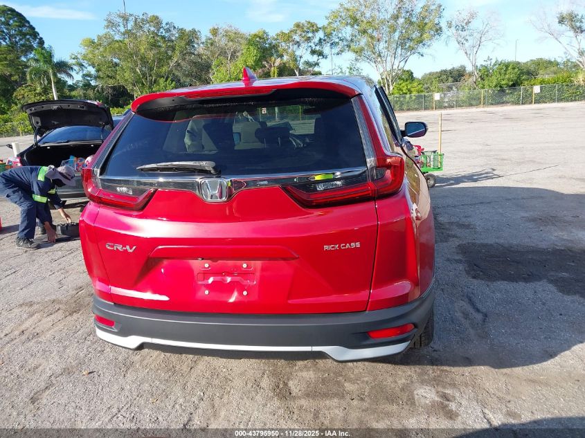 2022 Honda Cr-V Ex VIN: 5J6RW1H55NA007663 Lot: 43795950