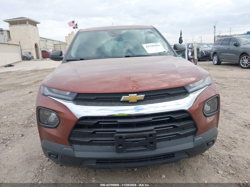 2021 Chevrolet Trailblazer Fwd Ls VIN: KL79MMS22MB151706 Lot: 43795956