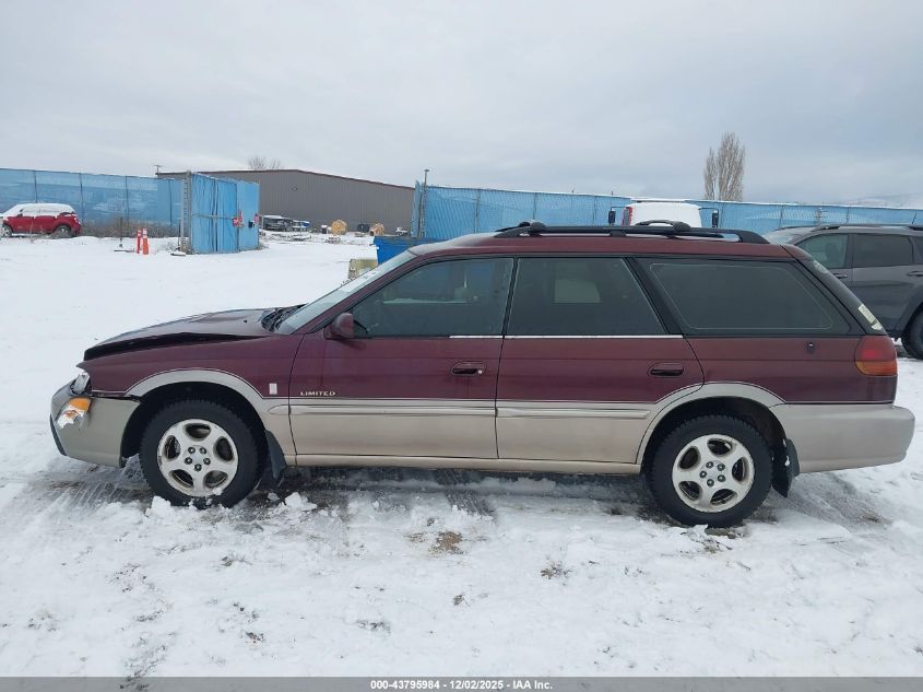 1999 Subaru Legacy 30Th Ann. Outback Ltd./Outback VIN: 4S3BG6854X7626224 Lot: 43795984