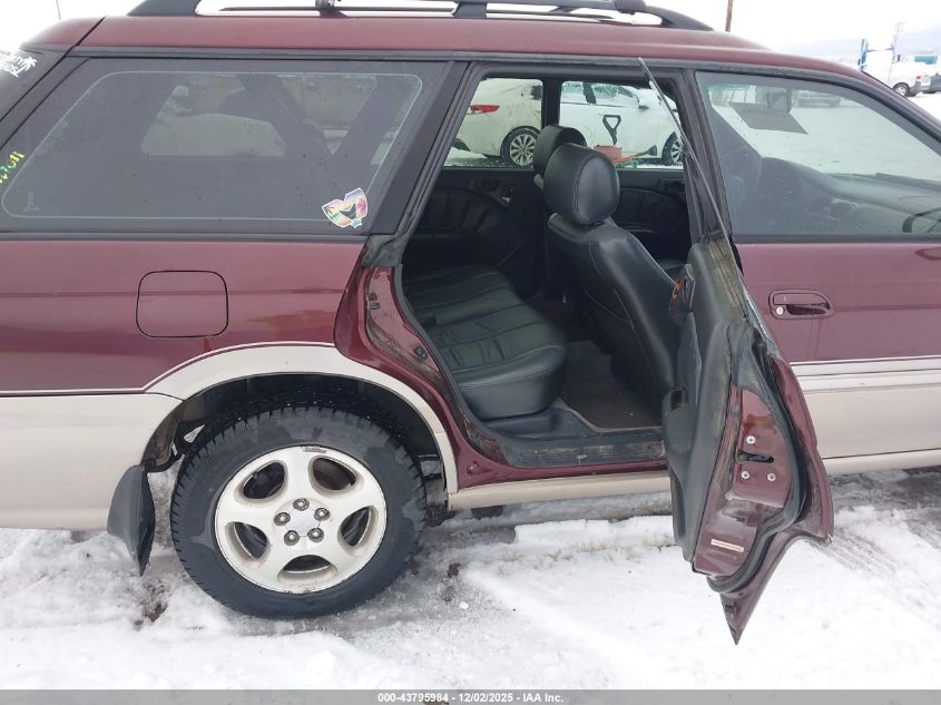 1999 Subaru Legacy 30Th Ann. Outback Ltd./Outback VIN: 4S3BG6854X7626224 Lot: 43795984