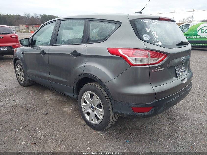 Vin: 1fmcu0f79eub12331, lot: 44291488, ford escape s 20143