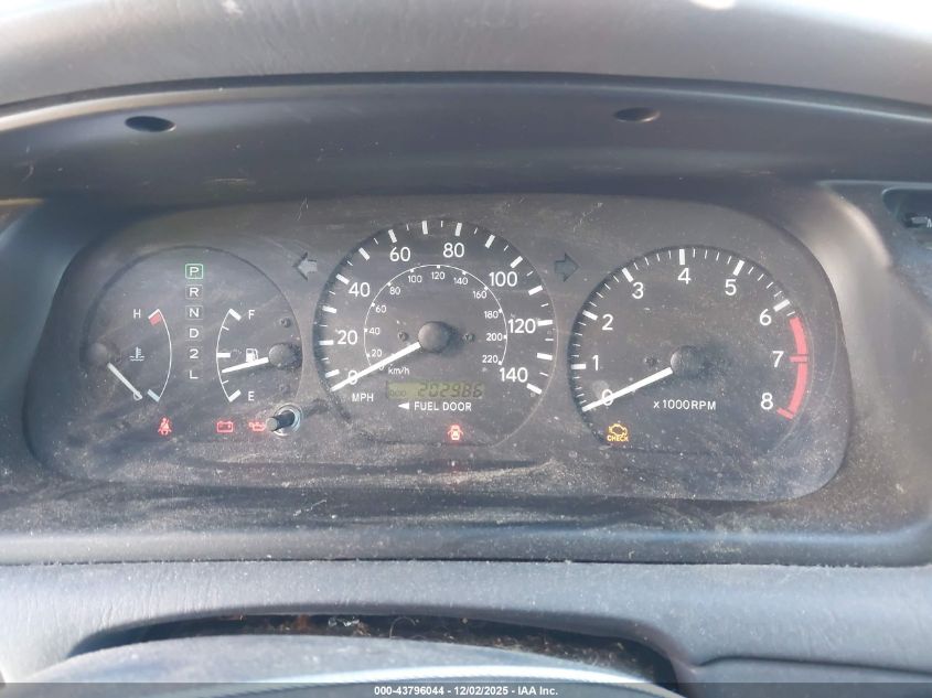 2001 Toyota Camry Ce/Le/Xle VIN: JT2BG22K110576589 Lot: 43796044