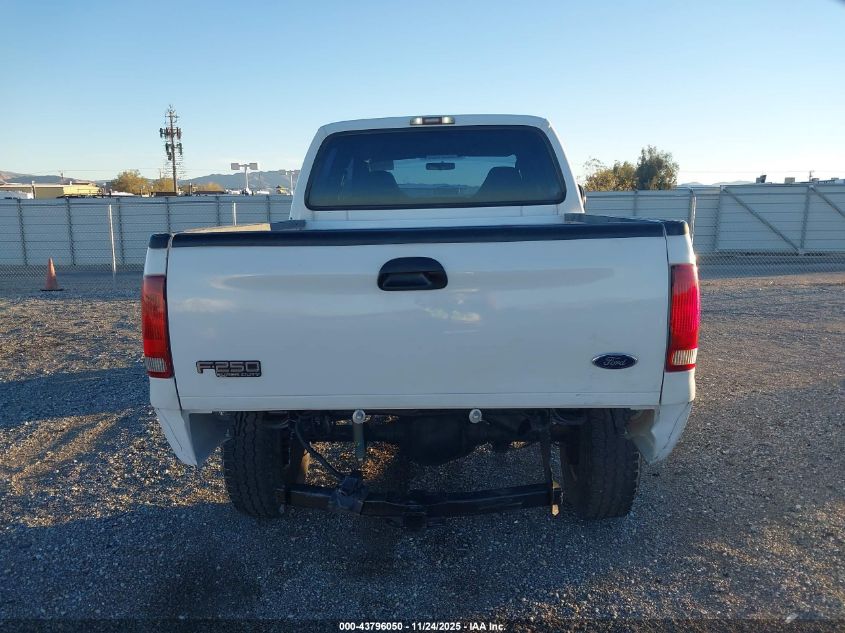 2005 Ford F-250 Lariat/Xl/Xlt VIN: 1FTSW21P35EA63294 Lot: 43796050