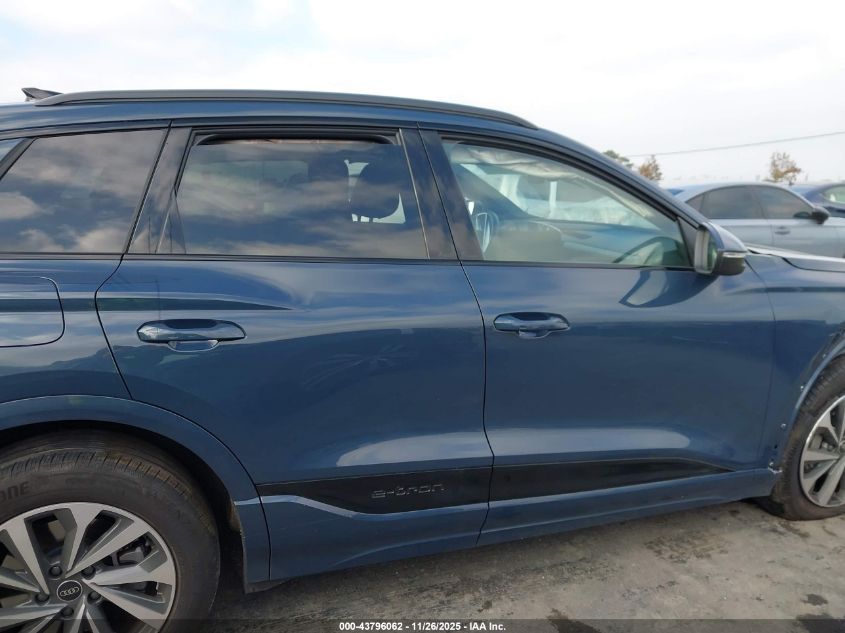 2025 Audi Q6 E-Tron Prestige Quattro VIN: WA134BGF8SA036596 Lot: 43796062