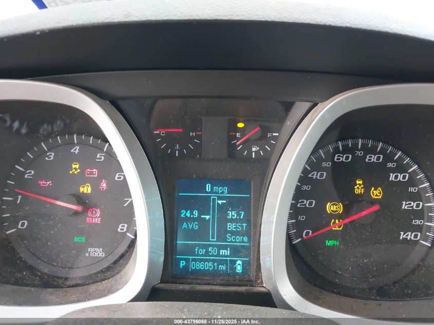 2016 Chevrolet Equinox Ls VIN: 2GNALBEK4G1127860 Lot: 43796068