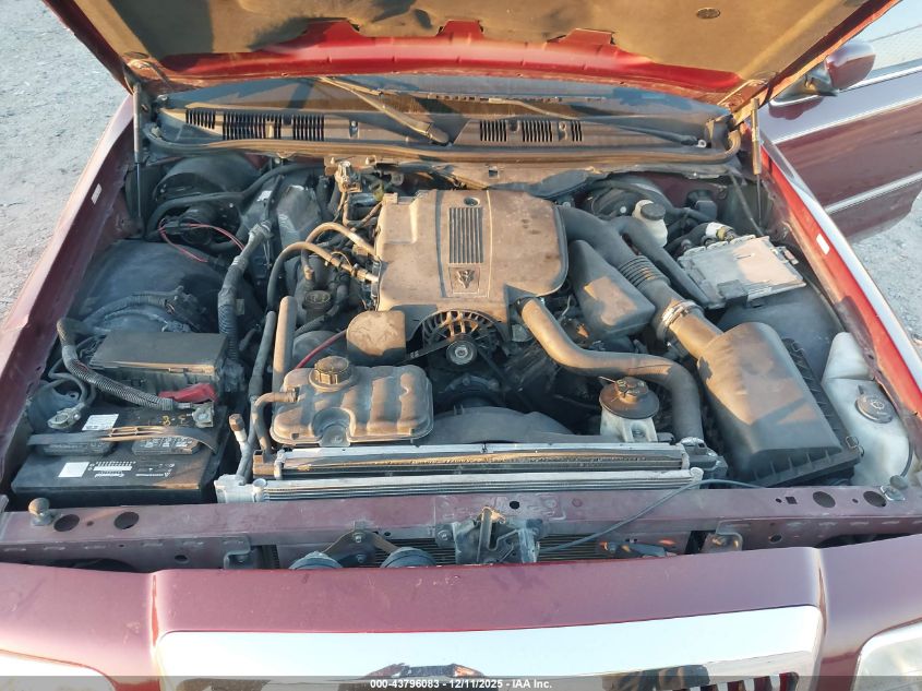 2008 Mercury Grand Marquis Ls VIN: 2MEFM75V88X614849 Lot: 43796083