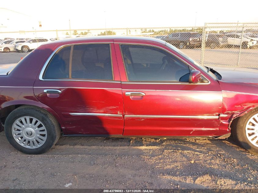 2008 Mercury Grand Marquis Ls VIN: 2MEFM75V88X614849 Lot: 43796083