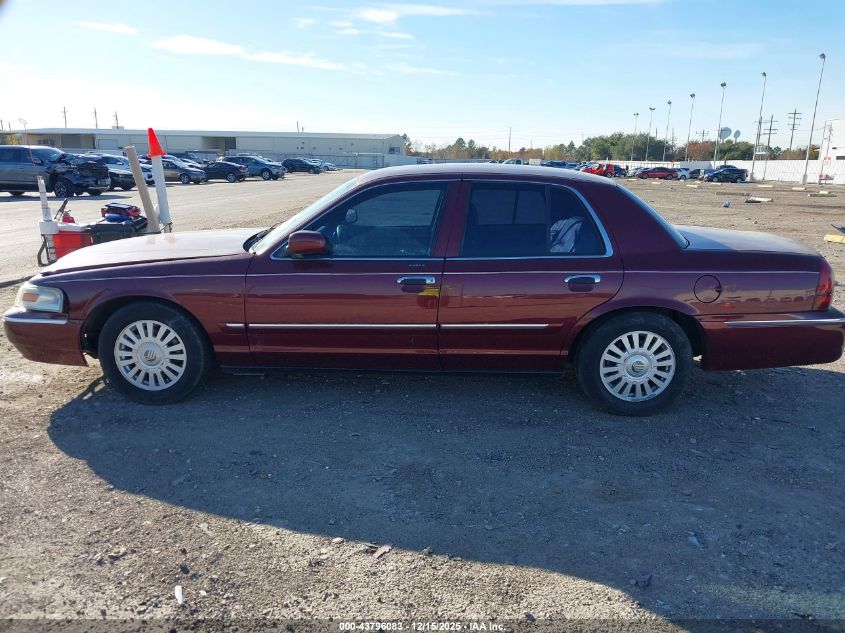 2008 Mercury Grand Marquis Ls VIN: 2MEFM75V88X614849 Lot: 43796083