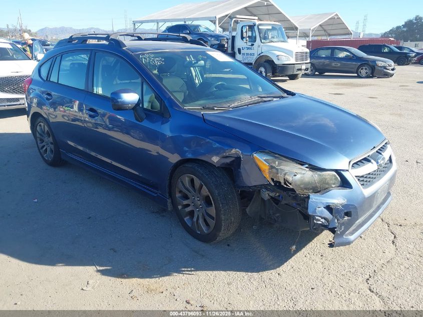 SUBARU IMPREZA 2.0I SPORT PREMIUM