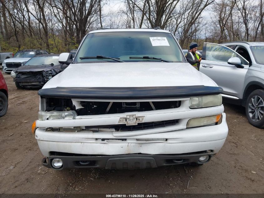 2002 Chevrolet Suburban 1500 Z71 VIN: 3GNFK16ZX2G305107 Lot: 43796110