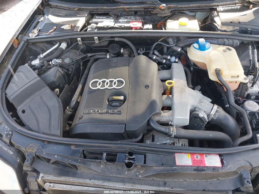 2005 Audi A4 1.8T VIN: WAULC68E25A054342 Lot: 43796121