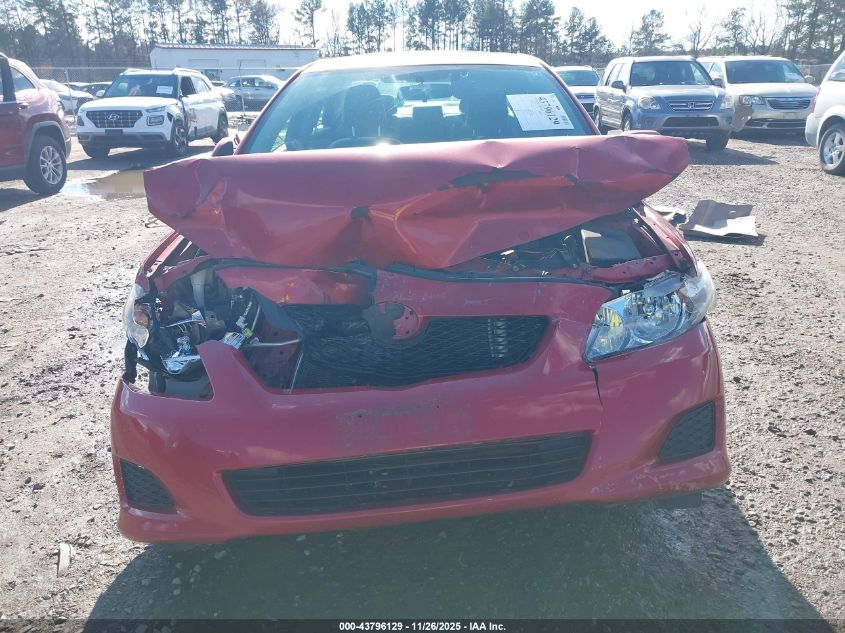 2009 Toyota Corolla Xle VIN: 2T1BU40E89C072146 Lot: 43796129