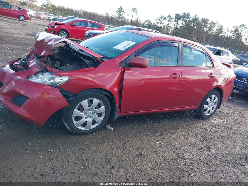 2009 Toyota Corolla Xle VIN: 2T1BU40E89C072146 Lot: 43796129