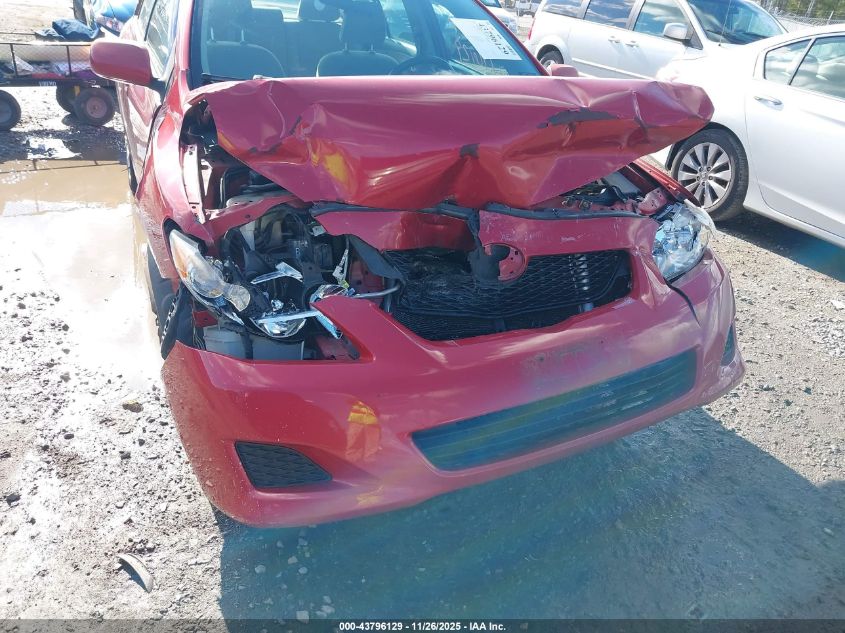 2009 Toyota Corolla Xle VIN: 2T1BU40E89C072146 Lot: 43796129