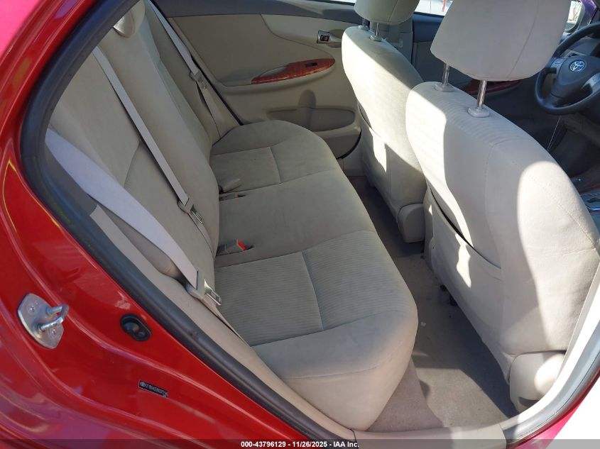 2009 Toyota Corolla Xle VIN: 2T1BU40E89C072146 Lot: 43796129