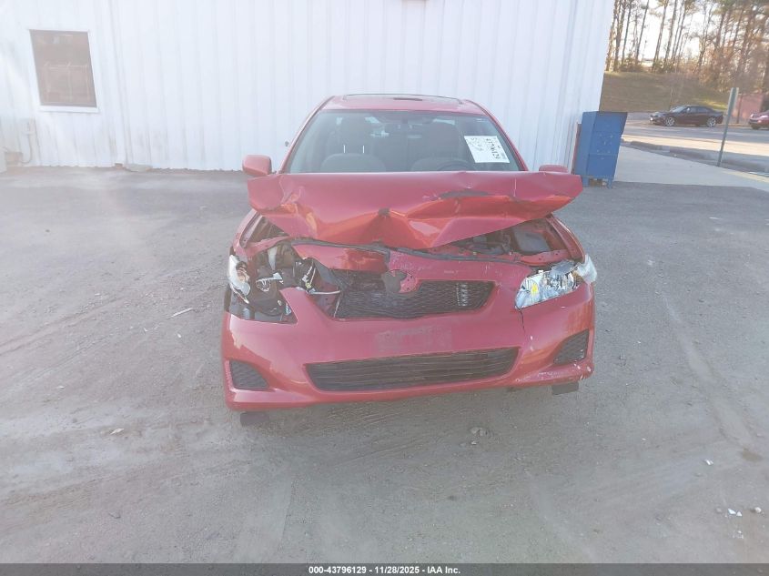 2009 Toyota Corolla Xle VIN: 2T1BU40E89C072146 Lot: 43796129