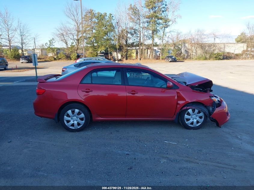 2009 Toyota Corolla Xle VIN: 2T1BU40E89C072146 Lot: 43796129