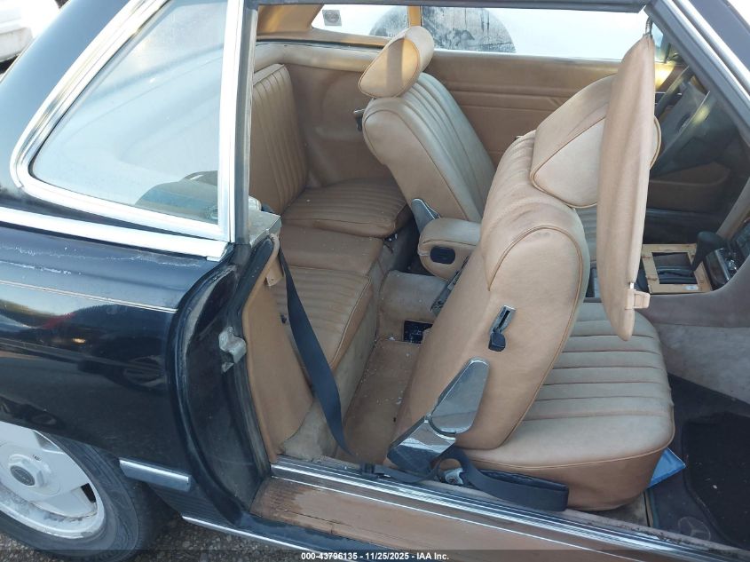 1981 Mercedes-Benz 380 Sl VIN: WDBBA45A9BB002382 Lot: 43796135