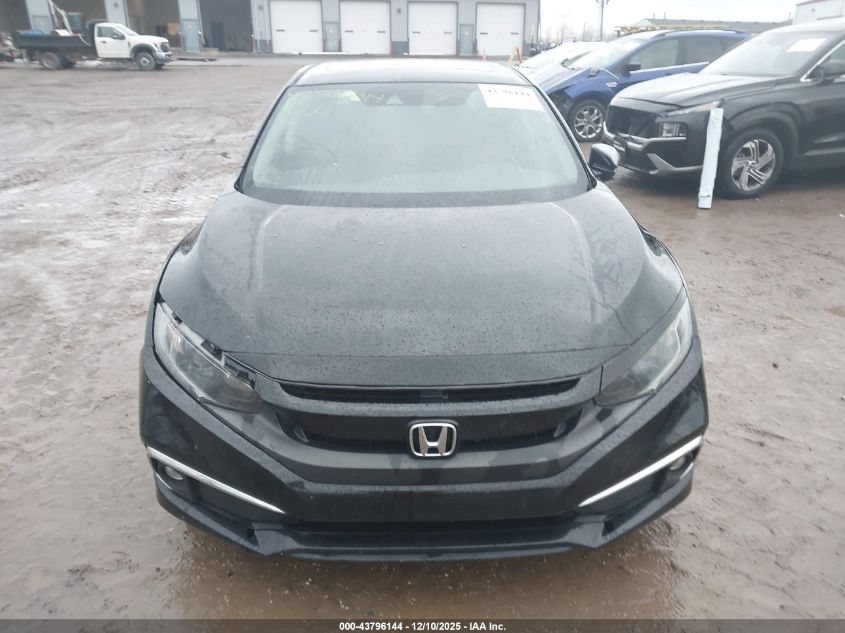 2020 Honda Civic Ex VIN: 19XFC1F39LE021272 Lot: 43796144