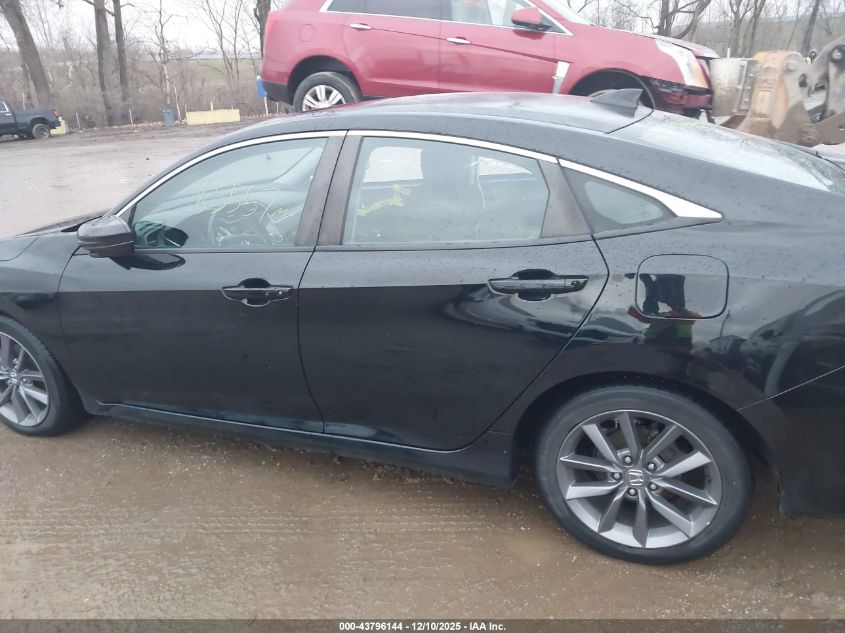 2020 Honda Civic Ex VIN: 19XFC1F39LE021272 Lot: 43796144