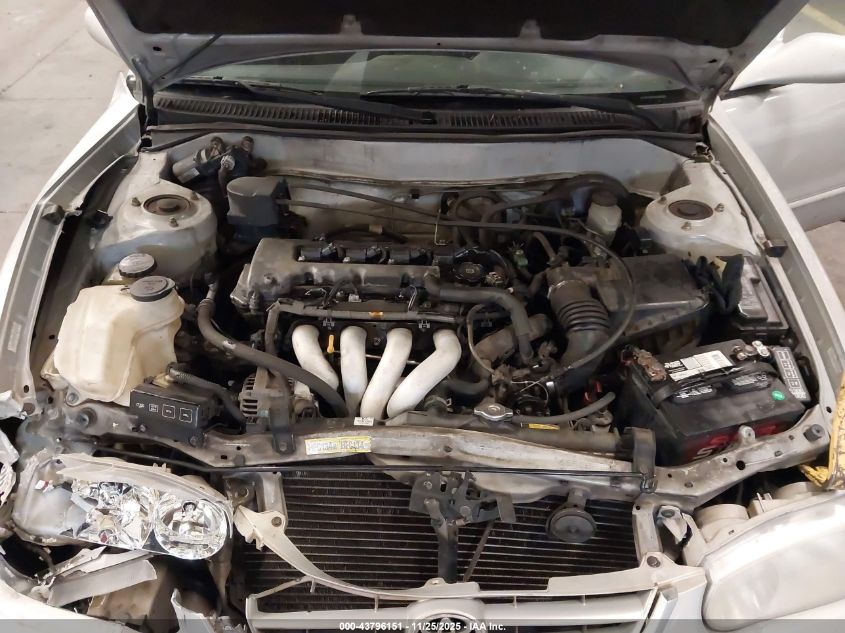 2001 Toyota Corolla S VIN: 1NXBR12E61Z466499 Lot: 43796151