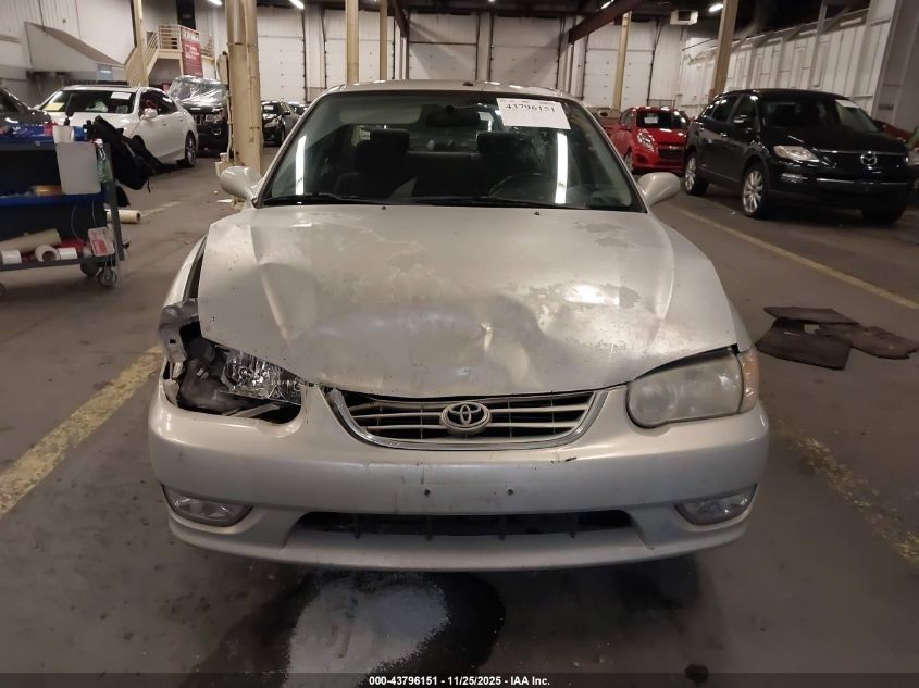 2001 Toyota Corolla S VIN: 1NXBR12E61Z466499 Lot: 43796151