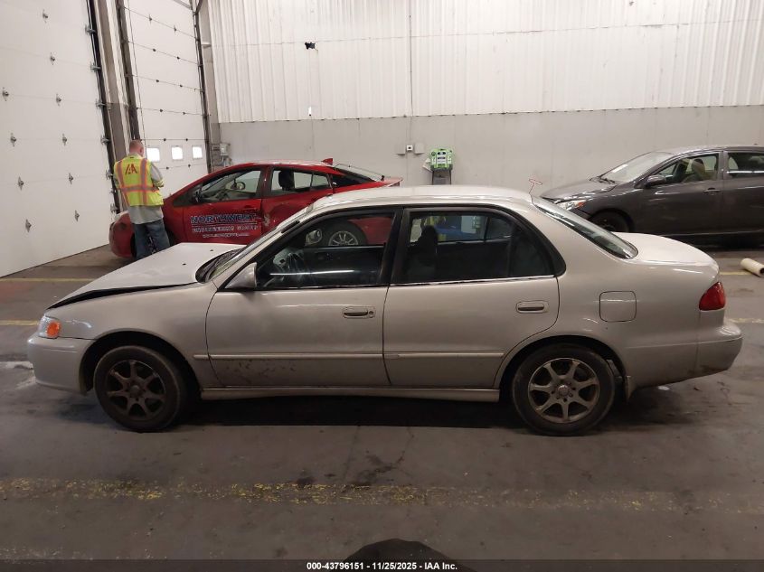 2001 Toyota Corolla S VIN: 1NXBR12E61Z466499 Lot: 43796151