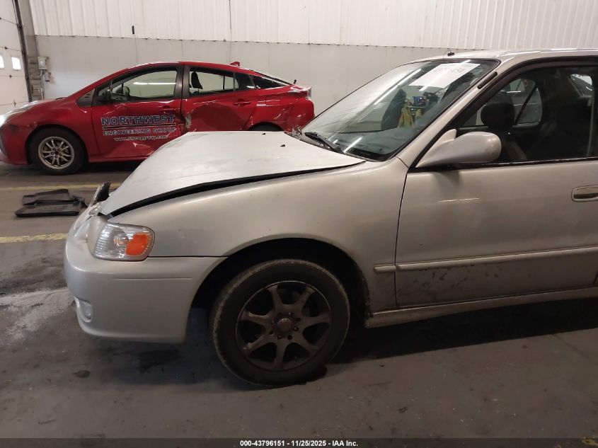 2001 Toyota Corolla S VIN: 1NXBR12E61Z466499 Lot: 43796151