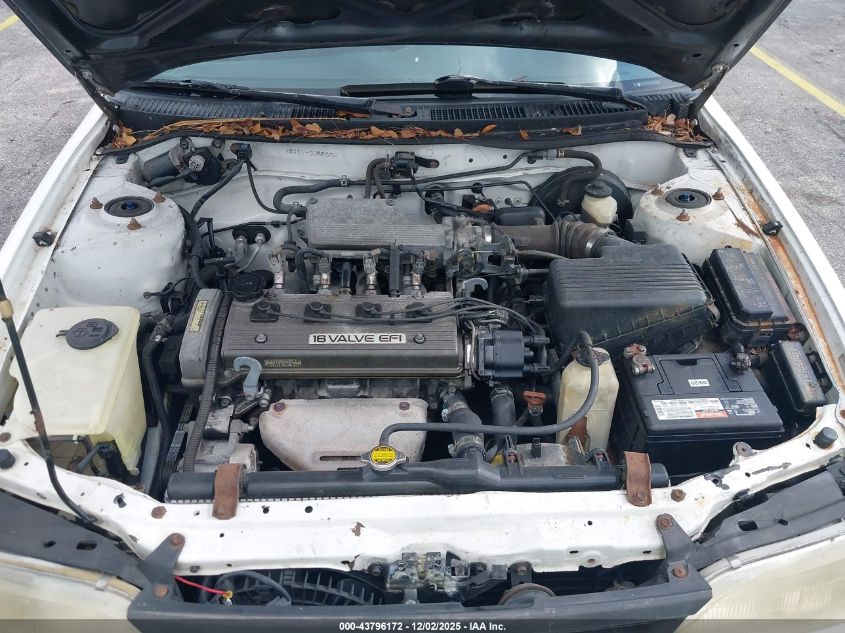 1994 Toyota Corolla VIN: JT2AE04B9R0059832 Lot: 43796172