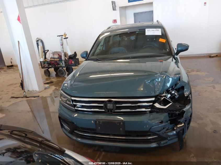 2021 Volkswagen Tiguan 2.0T Sel Premium R-Line VIN: 3VV4B7AX5MM153381 Lot: 43796180