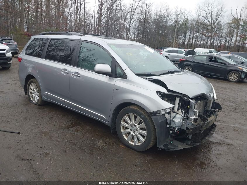 TOYOTA SIENNA XLE PREMIUM 7 PASSENGER