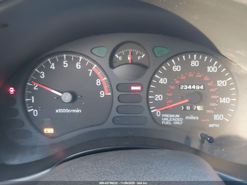 1994 Dodge Stealth R/T/Sport VIN: JB3AM64J7RY035438 Lot: 43796222