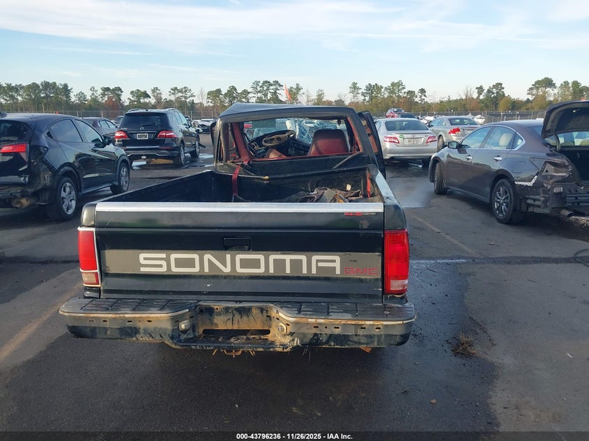 1991 GMC Sonoma VIN: 1GTCS19ZXM2644632 Lot: 43796236