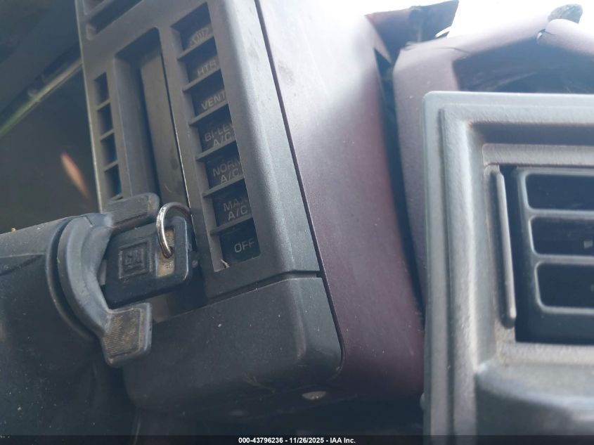 1991 GMC Sonoma VIN: 1GTCS19ZXM2644632 Lot: 43796236