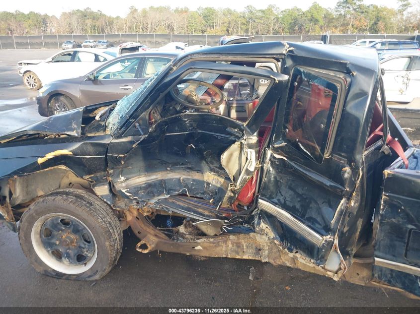 1991 GMC Sonoma VIN: 1GTCS19ZXM2644632 Lot: 43796236