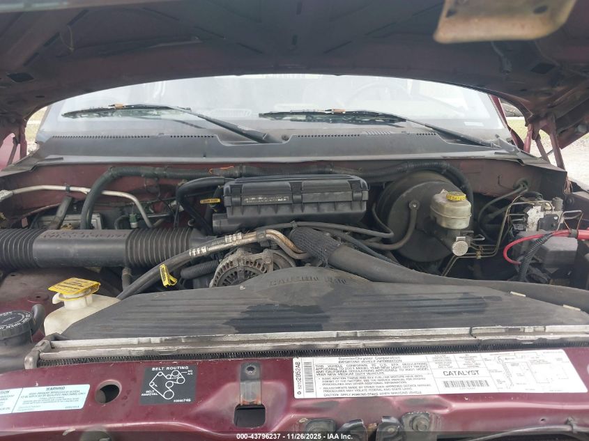 2001 Dodge Ram 1500 St VIN: 3B7HC13YX1G767353 Lot: 43796237