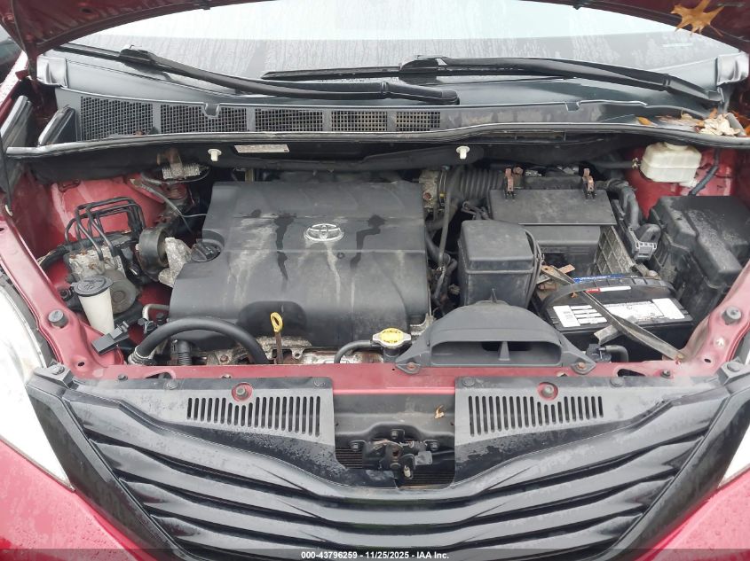 2013 Toyota Sienna L V6 7 Passenger VIN: 5TDZK3DC9DS361902 Lot: 43796259